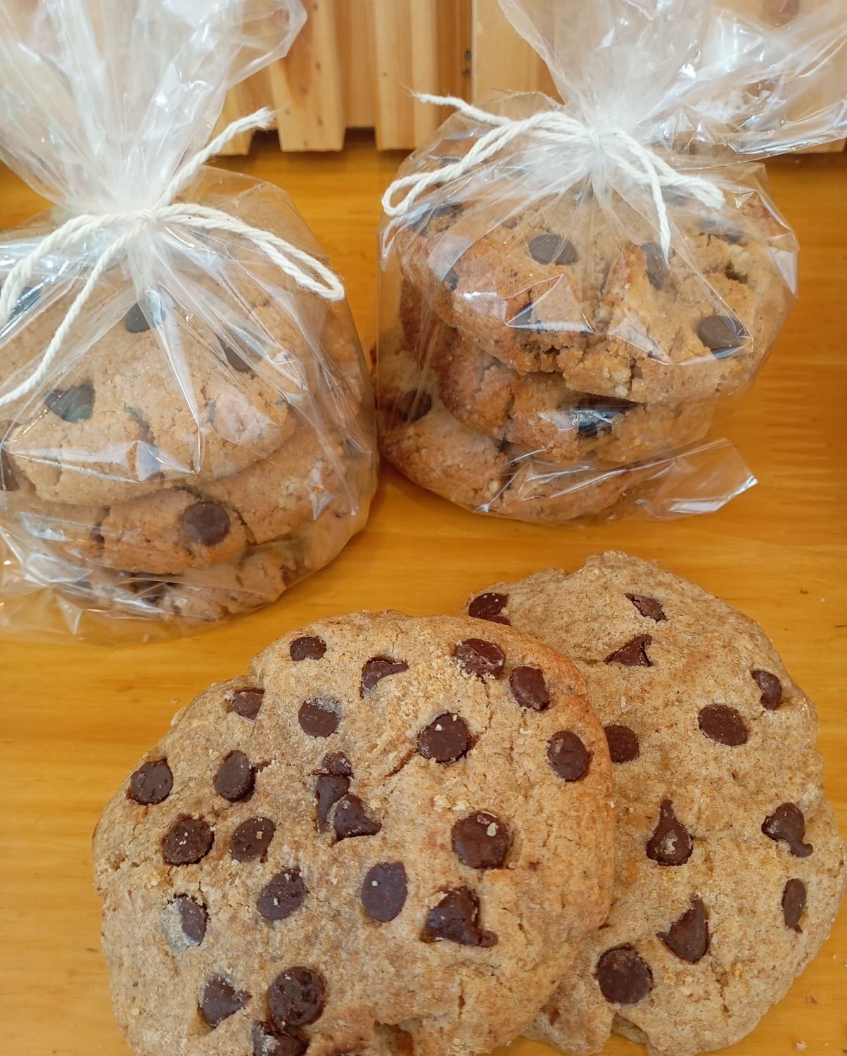 Antojitos keto chocolate chip cookies, bagged and loose